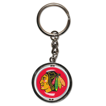 Chicago Blackhawks brelok do kluczy Spinner Key Ring