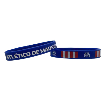 Atletico Madrid dziecięca bransoletka silikonowa 2pack