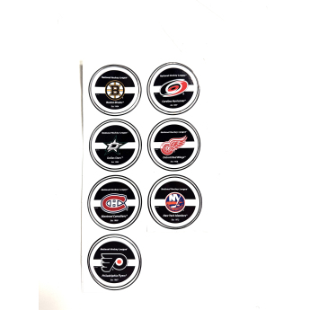 NHL produkty zestaw naklejek Teams Circle Logo Decals