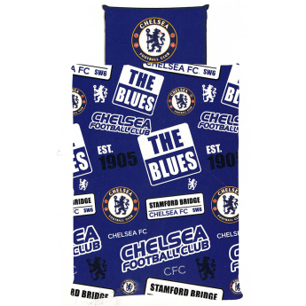 Chelsea pościel na jedno łóżko patch
