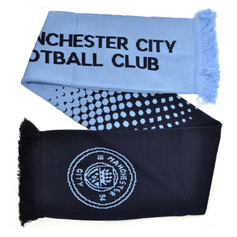 Manchester City szalik zimowy fade
