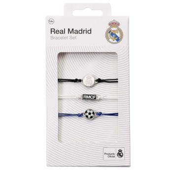 Real Madryt zestaw 3 opasek Friendship Bracelet