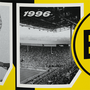 Borusia Dortmund kubek Stadium retro