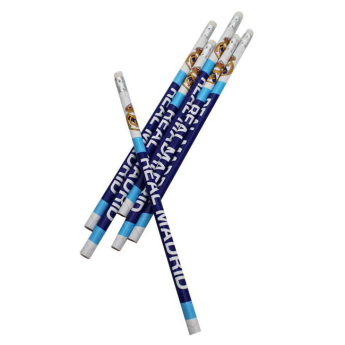 Real Madryt zestaw ołówków blue white