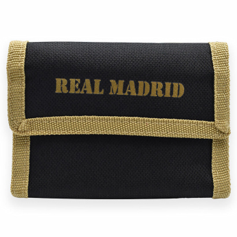 Real Madryt portfel gold-black