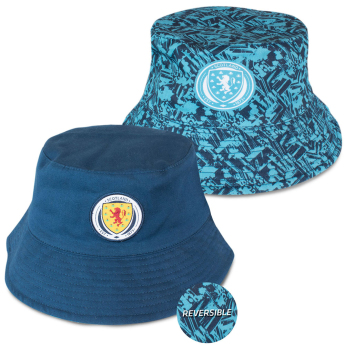 Reprezentacja piłki nożnej kapelusz Scottish FA  reversible blue