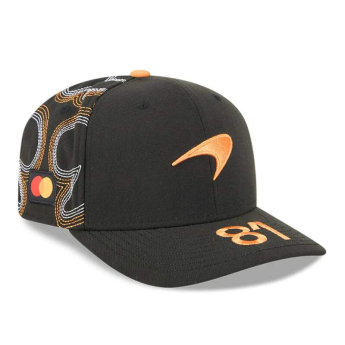 McLaren Honda czapka baseballówka Oscar Piastri Texas GP black F1 Team 2025