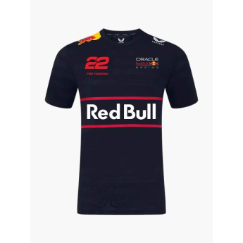 Red Bull Racing koszulka męska Yuki Tsunoda official Teamline Replica navy F1 Team 2025