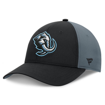 Utah Hockey Club czapka baseballówka Primary Logo Adjustable black-charcoal