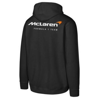 McLaren Honda męska bluza z kapturem NE logo black F1 Team 2025