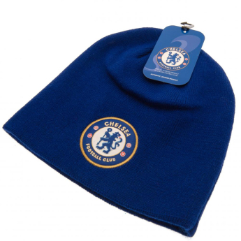Chelsea czapka zimowa basic royal blue