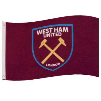 Vlajka WEST HAM UNITED crest