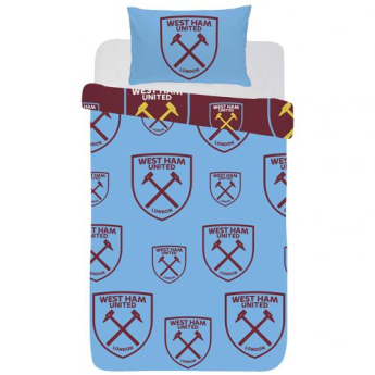 West Ham United pościel na jedno łóżko reverse