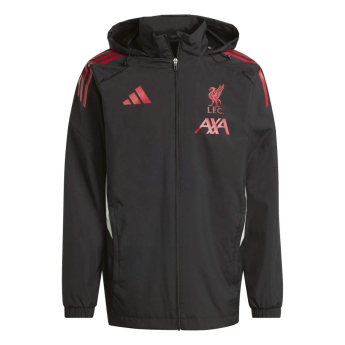 Liverpool męska kurtka z kapturem Allweather black