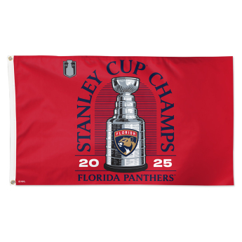 Florida Panthers flaga 2025 WinCraft Stanley Cup Champions deluxe