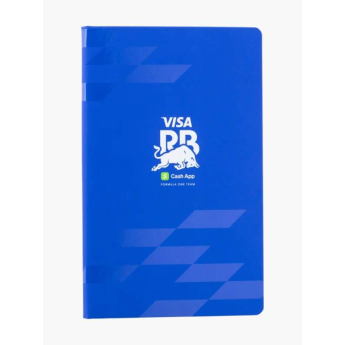 Visa Cash App RB notatnik Logo blue F1 Team 2025