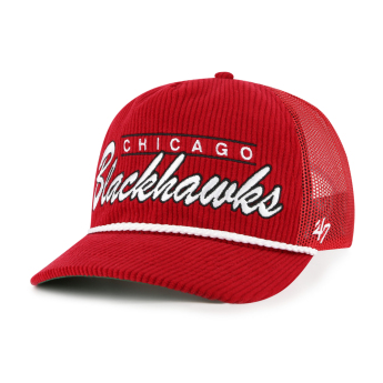 Chicago Blackhawks czapka baseballówka Double Header Mesh 47 HITCH RF red
