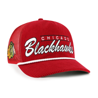 Chicago Blackhawks czapka baseballówka Double Header Mesh 47 HITCH RF red
