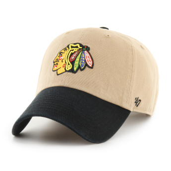 Chicago Blackhawks czapka baseballówka Two Tone 47 CLEAN UP w/ No Loop Label