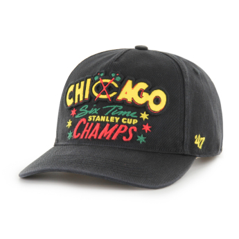 Chicago Blackhawks czapka baseballówka Charlton 47 HITCH RF black