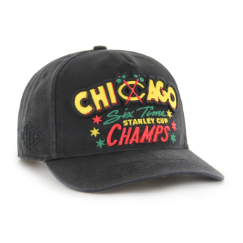 Chicago Blackhawks czapka baseballówka Charlton 47 HITCH RF black