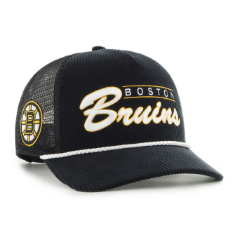 Boston Bruins czapka baseballówka Double Header Mesh 47 HITCH RF black