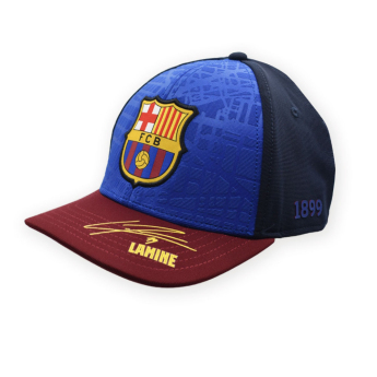 Barcelona dziecięca czapka baseballowa Signed Lamine Yamal