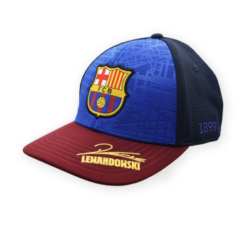 Barcelona dziecięca czapka baseballowa Signed Lewandowski
