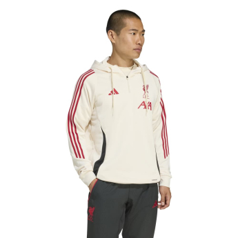 Liverpool męska bluza z kapturem Track beige