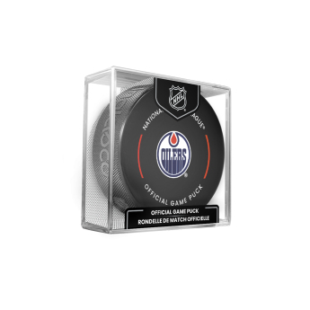Edmonton Oilers krążek Official Game Puck 2024-2025