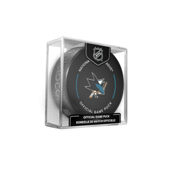 San Jose Sharks krążek Official Game Puck 2024-2025