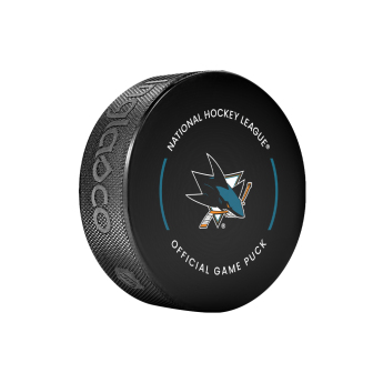 San Jose Sharks krążek Official Game Puck 2024-2025