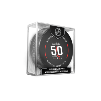Washington Capitals krążek Official Game Puck 2024-2025 50th ANNIVERSARY