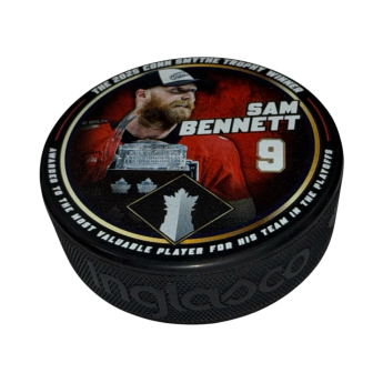 Florida Panthers krążek Sam Bennet #9 NHL 2025 Stanley Cup Playoffs Conn Smythe Trophy Souvenir Collector