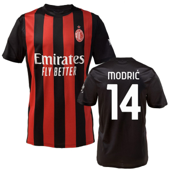 AC Milan piłkarska koszulka meczowa replica 25/26 Home Modric