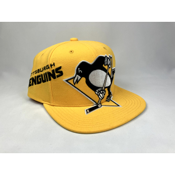 Pittsburgh Penguins czapka flat baseballówka Big Time yellow