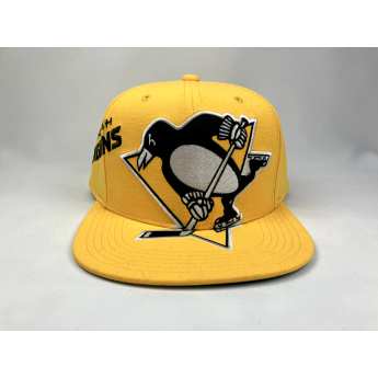 Pittsburgh Penguins czapka flat baseballówka Big Time yellow