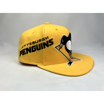 Pittsburgh Penguins czapka flat baseballówka Big Time yellow