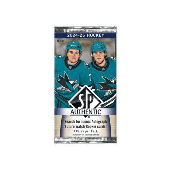NHL pudełka karty hokejowe NHL 2024-25 Upper Deck SP Authentic Hobby Box