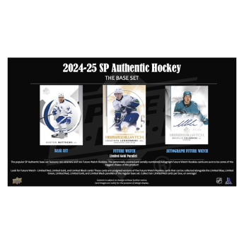 NHL pudełka karty hokejowe NHL 2024-25 Upper Deck SP Authentic Hobby Box