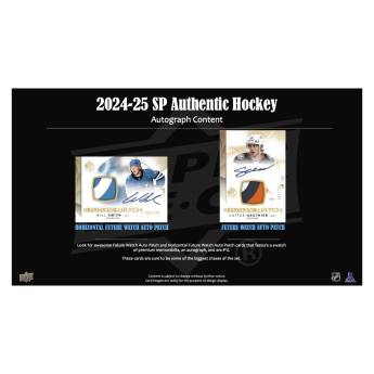 NHL pudełka karty hokejowe NHL 2024-25 Upper Deck SP Authentic Hobby Box