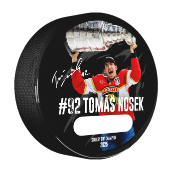 Florida Panthers krążek do podpisu Tomáš Nosek #92 Stanley Cup Champion 2025