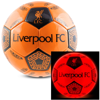 Liverpool piłka LED Glow Football - size 5