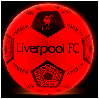 Liverpool piłka LED Glow Football - size 5