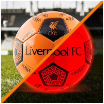 Liverpool piłka LED Glow Football - size 5