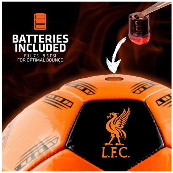 Liverpool piłka LED Glow Football - size 5