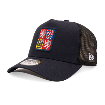 Reprezentacje hokejowe czapka baseballówka Czech republic Trucker core navy