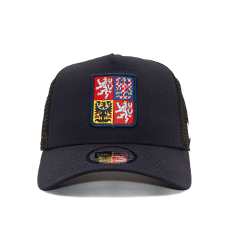 Reprezentacje hokejowe czapka baseballówka Czech republic Trucker core navy
