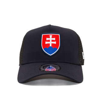 Reprezentacje hokejowe czapka baseballówka Slovakia Trucker core navy