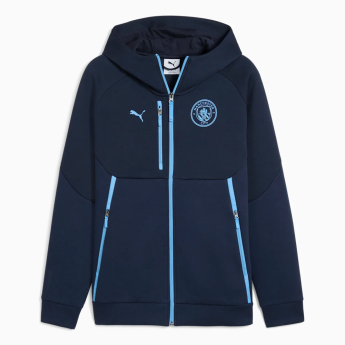 Manchester City męska bluza z kapturem Pumatech navy